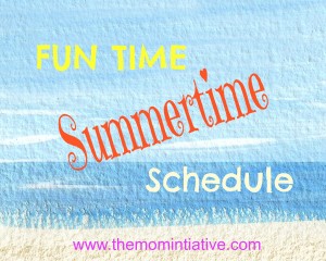 Fun Time Summertime Schedule