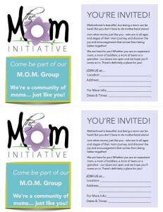 Postcard Invitation M.O.M. Group