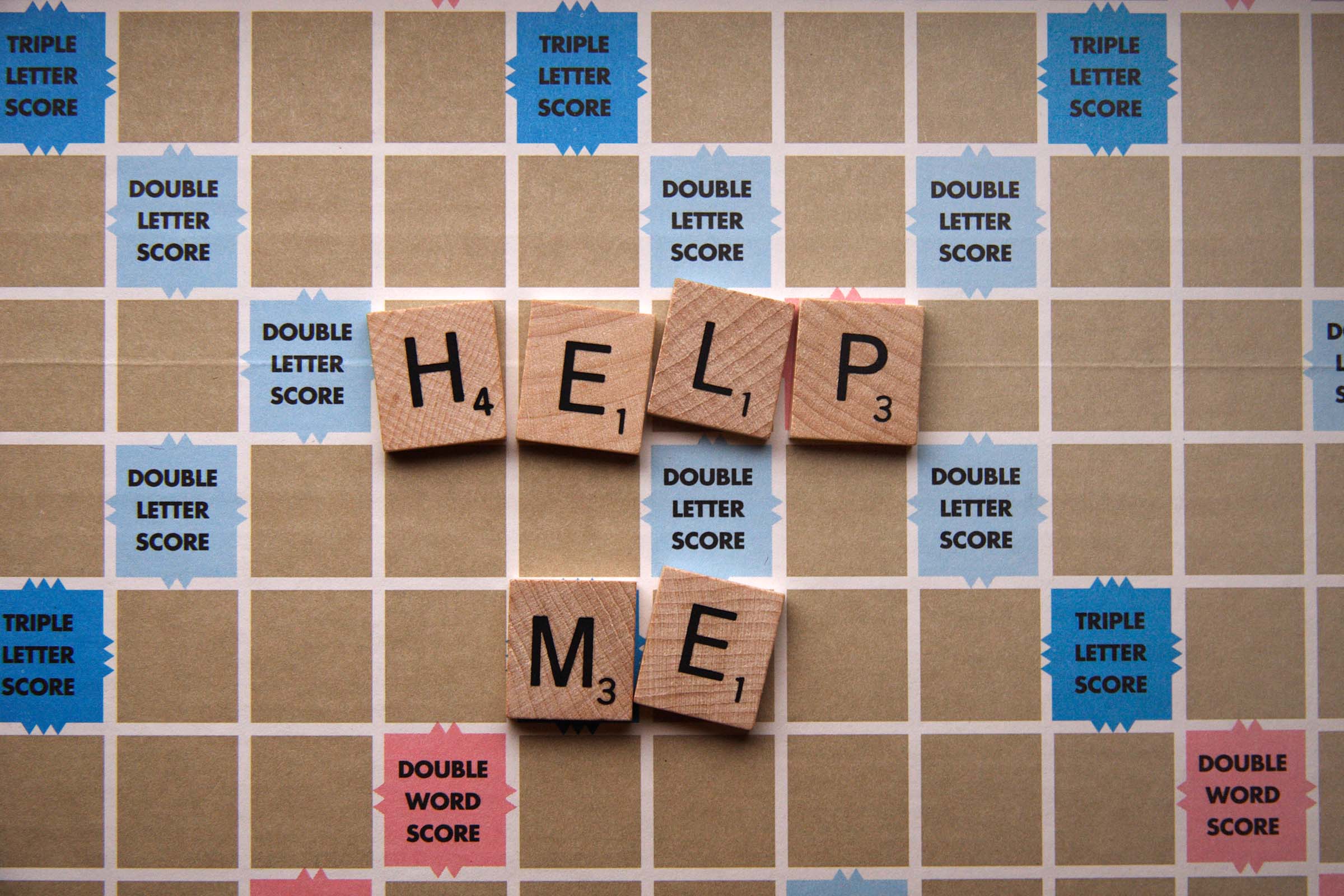 Help Me Scrabble Game