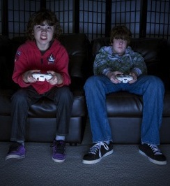 Kids_Playing_Video_Games_Dark