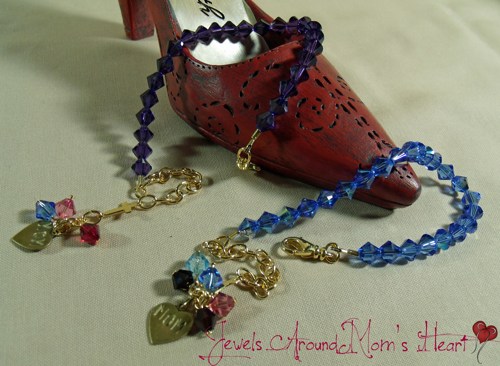 The M.O.M Initiative Bracelet with Dangle: Includes 1-3 Birthstones 