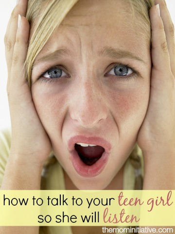 how to talk to your teen girl
