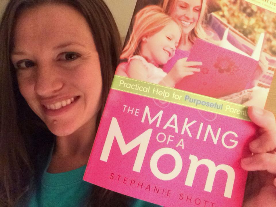 MISTY GOT HER COPY OF THE MAKING OF A MOM AT BETTER TOGETHER