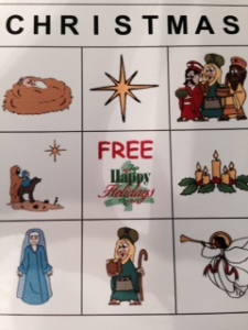 Christmas Bingo