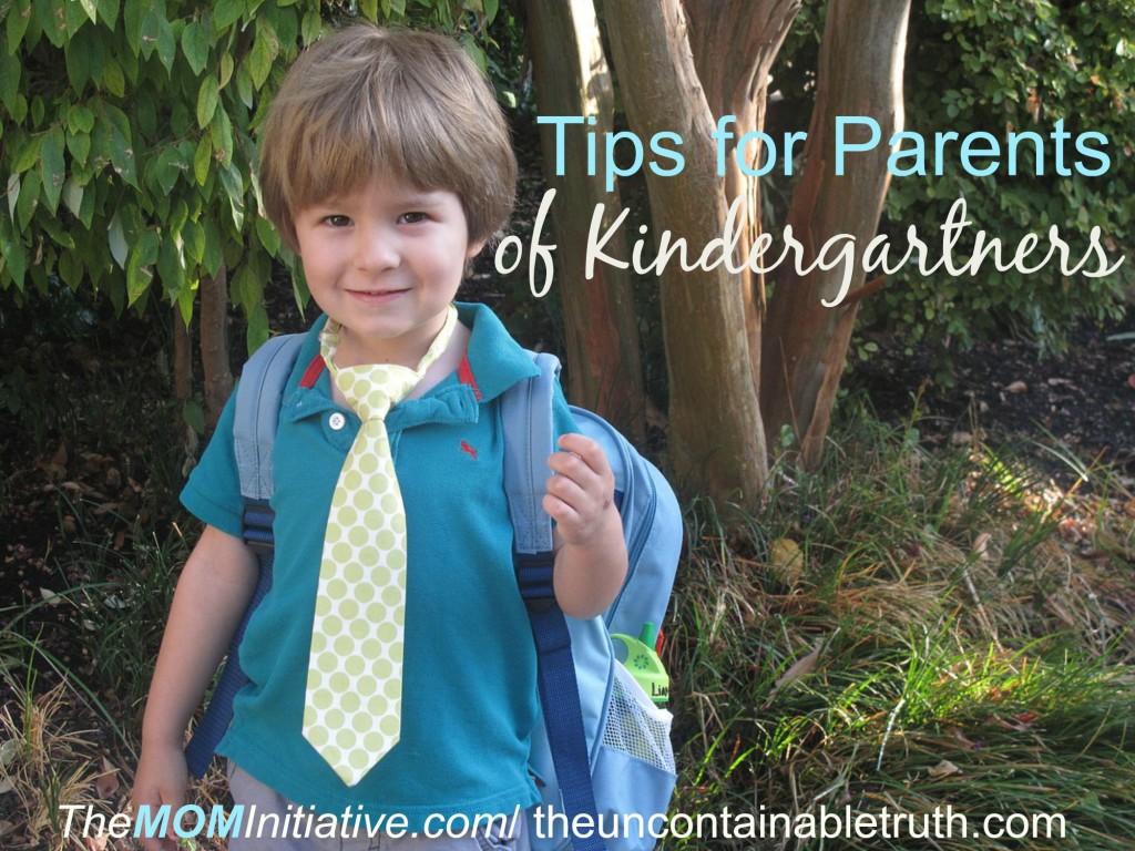 tips parents kindergartners