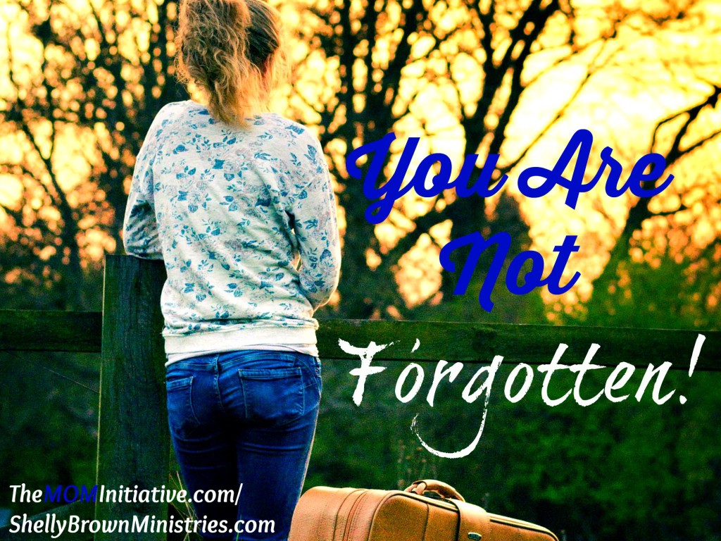 you are not forgotten