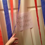 birthday door decorations