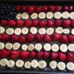 Fruit flag to celebrate Independence Day